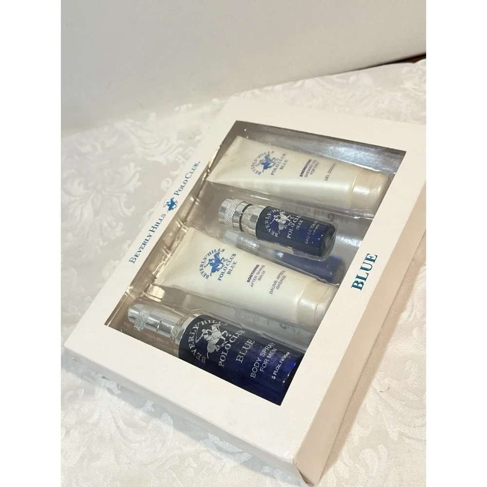 Beverly Hills Polo‎ Club Blue for Men Exclusive 4-Piece Set